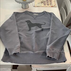 The black dog sweatshirt
